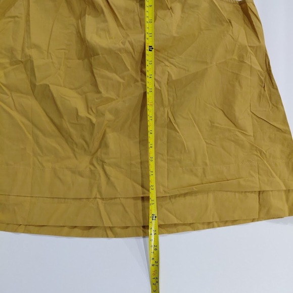 WHO WHAT WEAR Mustard Yellow Tie Neck Halter Top Blouse Size 1X - Picture 7 of 7